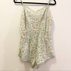 Victoria’s Secret | Floral Lace Lingerie Romper